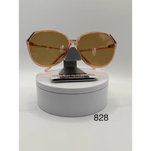 NEW Vintage Eyeglasses | Non RX | Granny Nana Style | Monochrome Brown | #819 main image 9